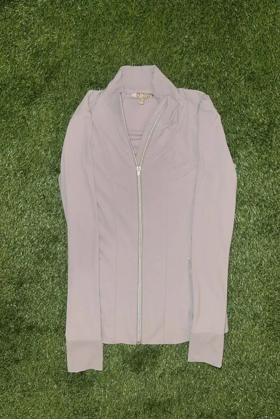 Athleta Shanti Salutation Powervita Full-Zip Athletic Jacket